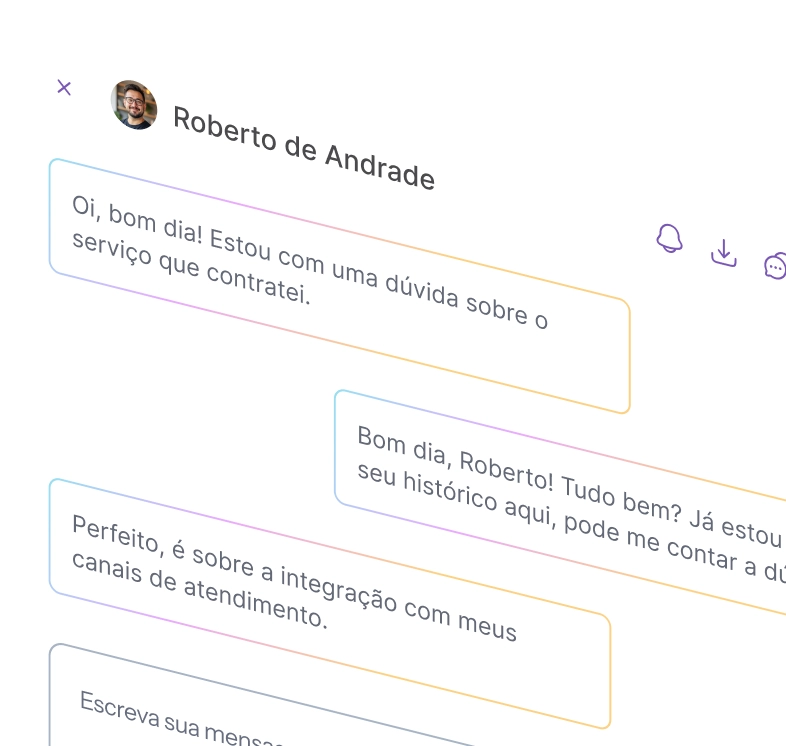Conversa inteligente conduzida pela Matte
